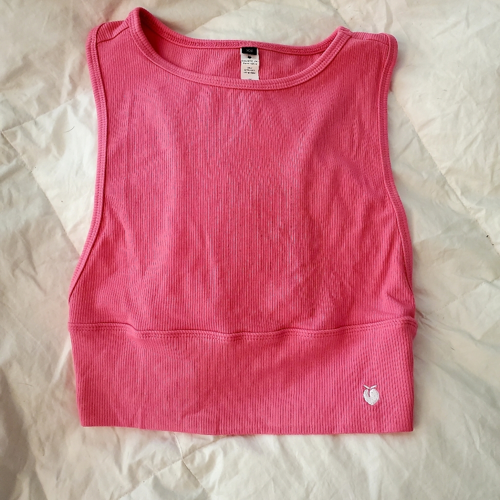 Flexliving Pink Crop Tank
